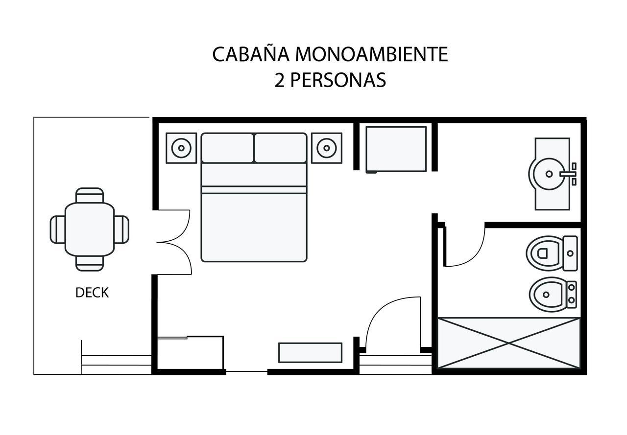 Cabanas Paseo Del Yacaratia プエルト・イグアス エクステリア 写真